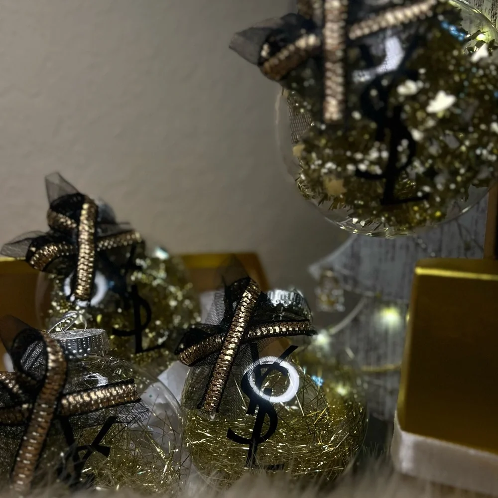 Handcrafted Holiday Ornaments-Set of 4 - Picture 1 of 3